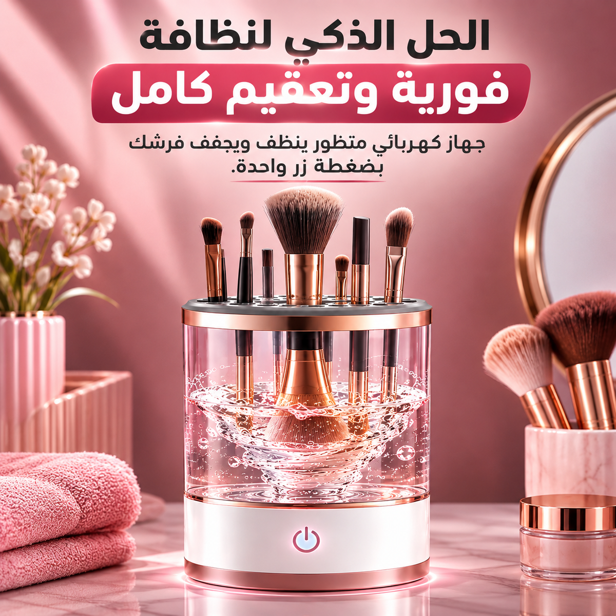 منظف فرش المكياج-Makeup brush cleaner